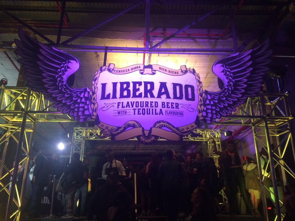 Awesome launch party! Awesome drink <a href="/liberado/">Wallace</a>  #BeLiberado #befree