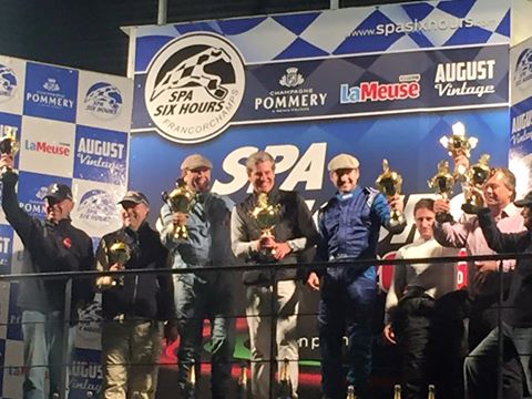 RRacing_Team's tweet photo. Six heure plus tard..!!🏆🎉 #SpaSixhours later !  @RHinderyckx Olivier Blanpain &amp; Vincent  Janssens   @circuitspa https://t.co/0LbsqKt8rm