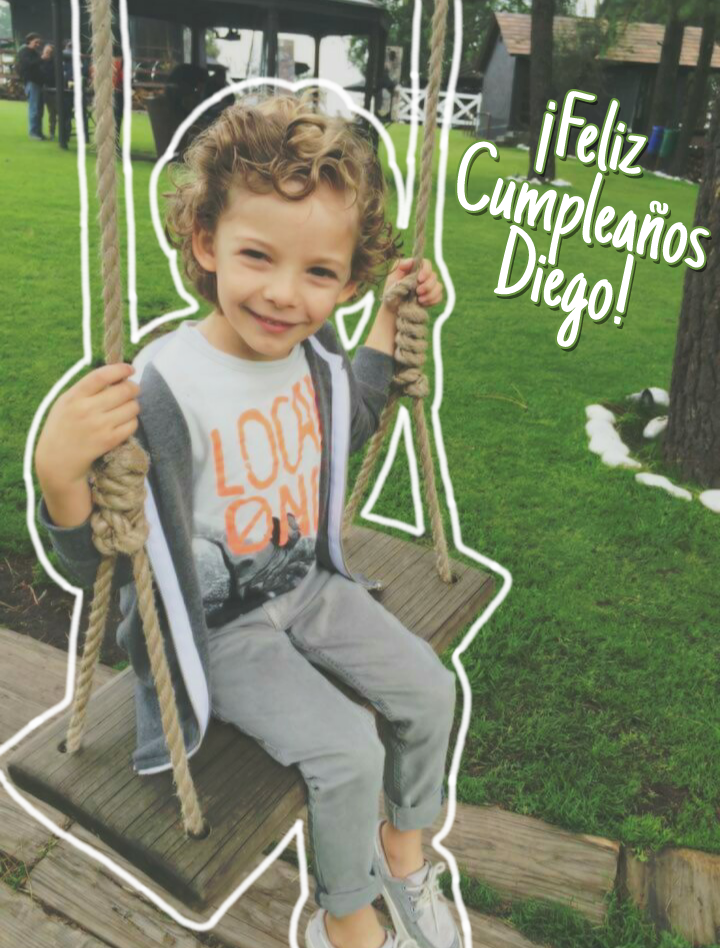 ¡Feliz Cumpleaños Dieguito! Te quiero mucho 💙