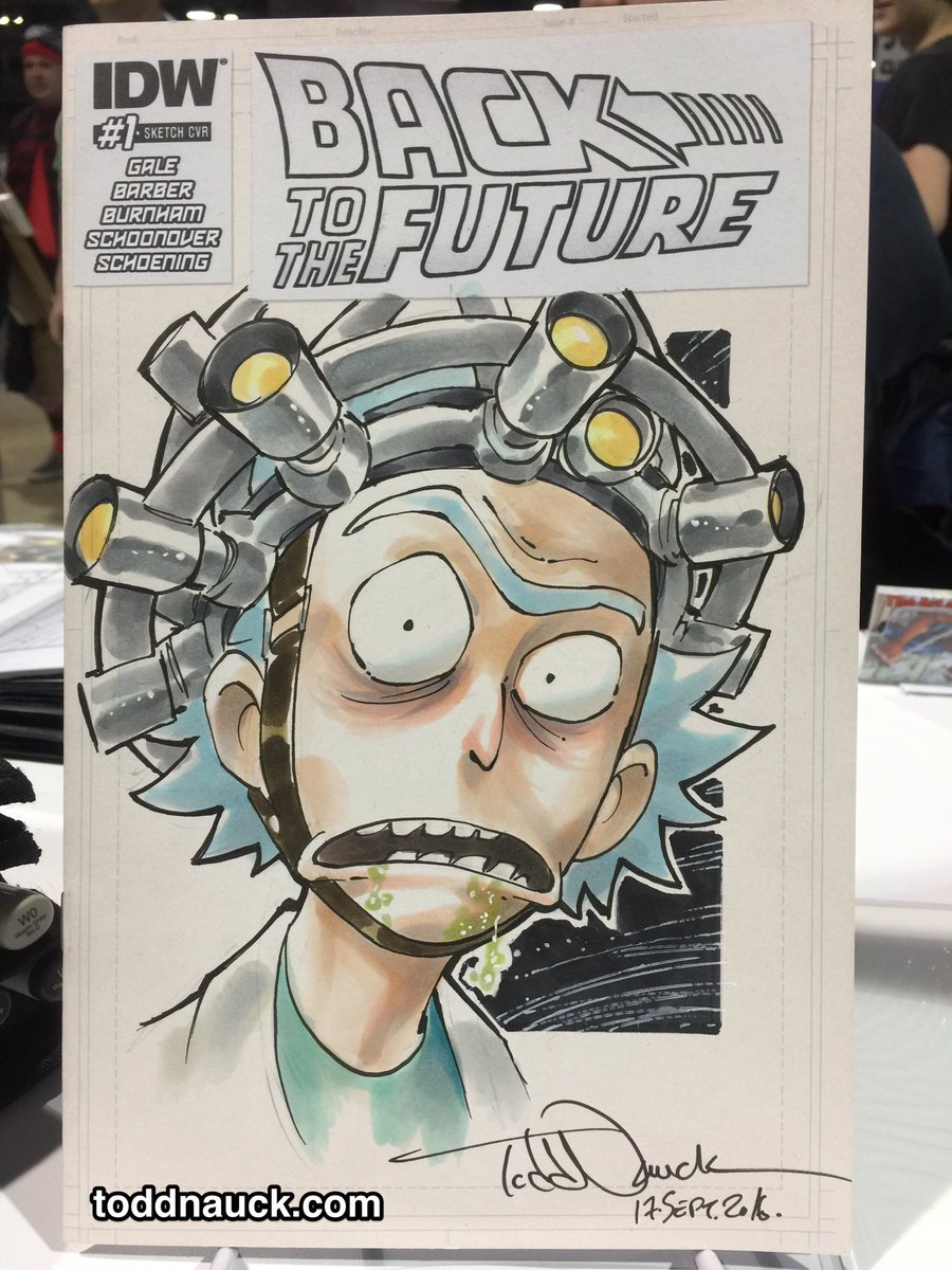 ToddNauck's tweet photo. Rick. #LBCC #LBCC16 #rickandmorty #backtothefuture https://t.co/cjrcLMYTic