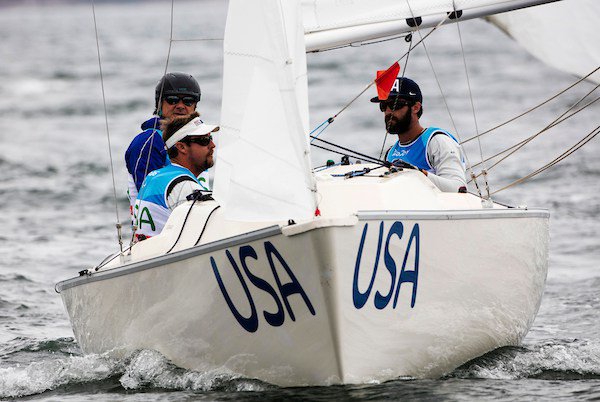 racing2rio's tweet photo. USA Sonar Wins Silver at #Rio2016 #Paralympics #Sailing CAN takes Bronze - race is over -… https://t.co/kt1LMxYVMl https://t.co/B4JSEajfmv