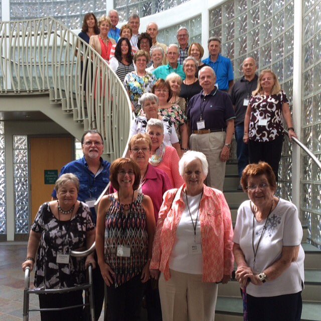 GraftonGuide's tweet photo. Four decades of Grafton staff reuniting 💚 https://t.co/VXWR919KKv