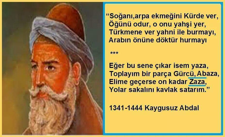 Sadece bir şiir değil tarihi belge<a href="/AkZazana/">Zazanadolu</a> <a href="/zaza_nergiz/">zaza nergiz</a> <a href="/zazaca_sozluk/">Zazaca</a> <a href="/Erzincan_Zaza/">Zazalar</a> <a href="/zazamilleti/">Zazalar</a> <a href="/zazalar100/">ZAZALAR</a>
