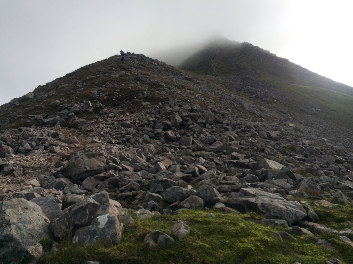 TrailRunningMag's tweet photo. Ace day on the Ring of Steall race at the @glencoeskyline race wkend with the @scottsports guys, 29k 2,500m climb :) https://t.co/WIWeS2PVu4