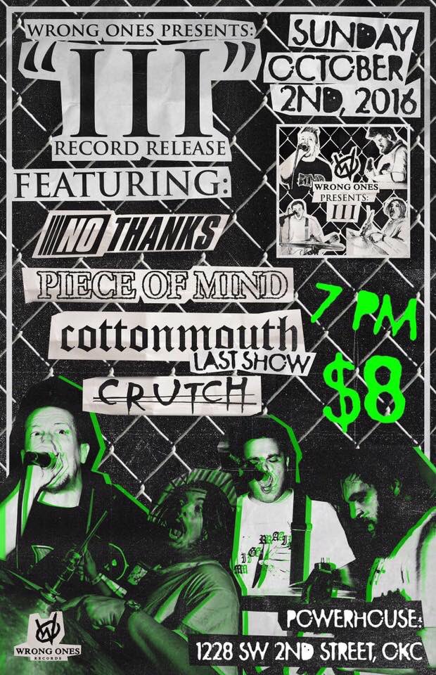 We definitely got a treat for you all on Oct. 2nd. I hope you all can come hang one more time.