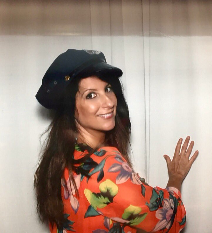 StaceyPrussman's tweet photo. #police I'm sober i swear i just took your hat #isurrrender https://t.co/zM4GlSnwKn