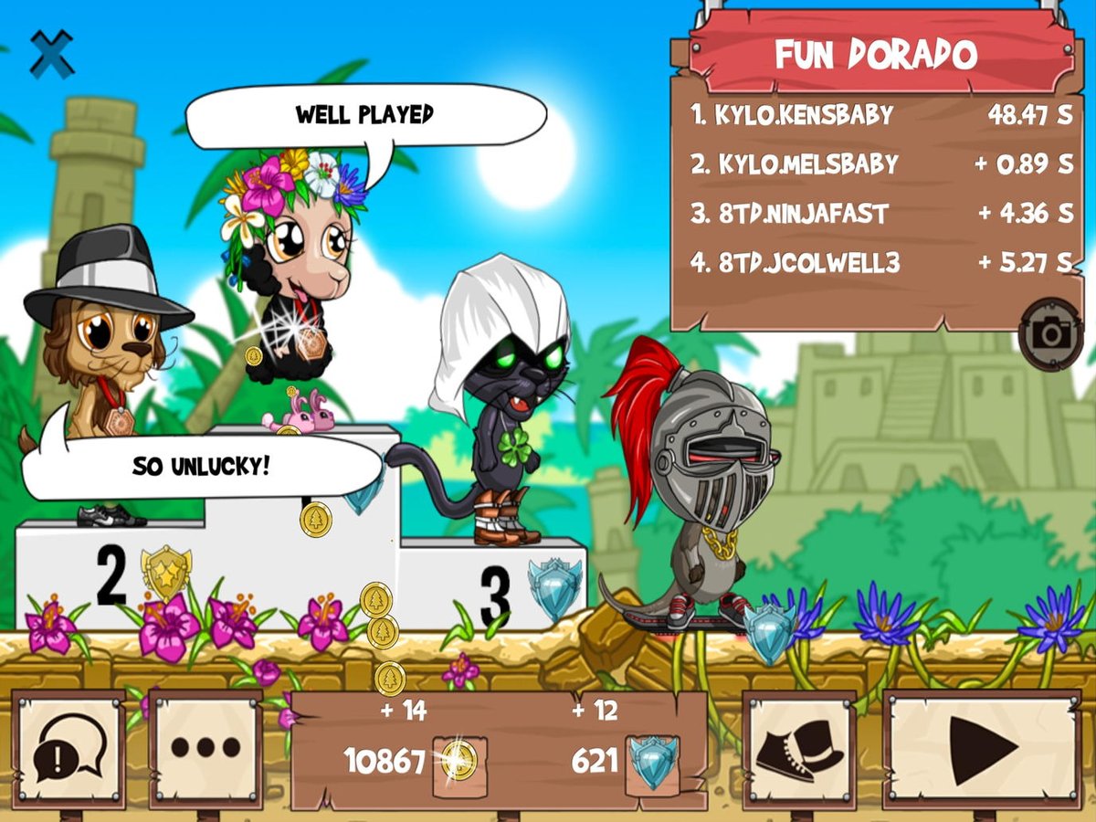 mellie_thuug's tweet photo. All those guys just got washed #funrun2 #MELSBABY #ninjafast #JColwell3 https://t.co/RNzRScNAUB