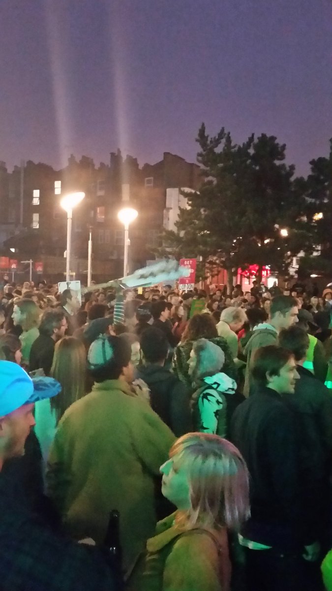 SorayaAdejare's tweet image. Great to see so many @passingclouds supporters in Gillett Square today, inspirational speakers &amp;amp; performances