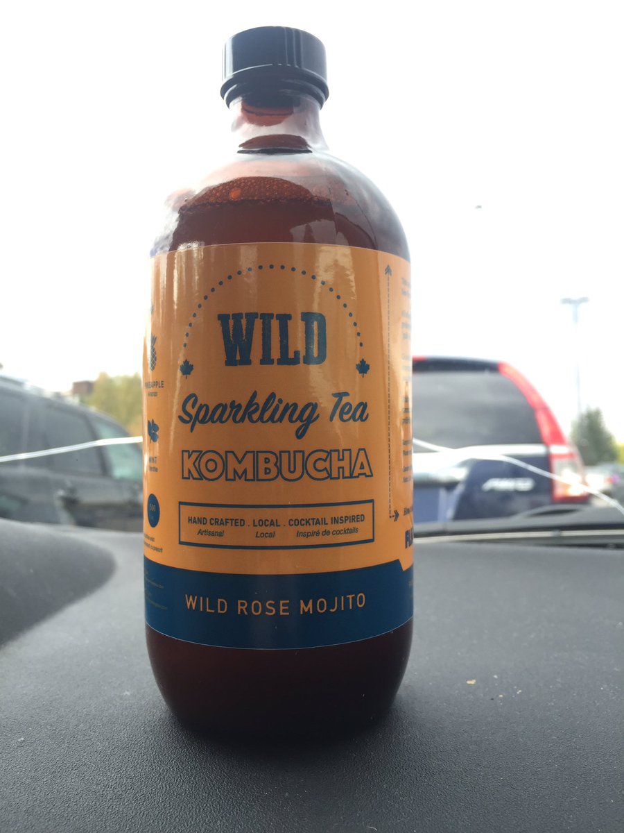 tarabjella's tweet photo. @wildteakombucha as a major kombucha fan...this is some of the best brew you can find! Discovered them folkfest! https://t.co/Ynl6hTXfi9