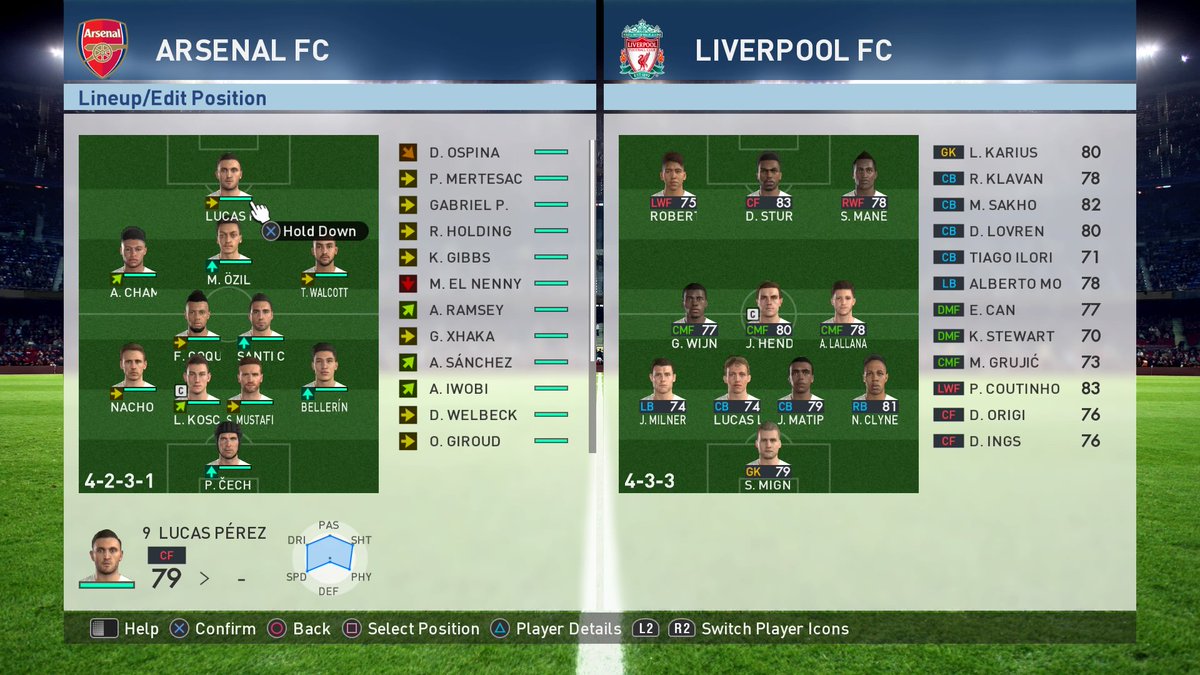 Pes 22 Myclub Here Is An Example Of The Arrows In Game Plan And The Letter System In Live Update