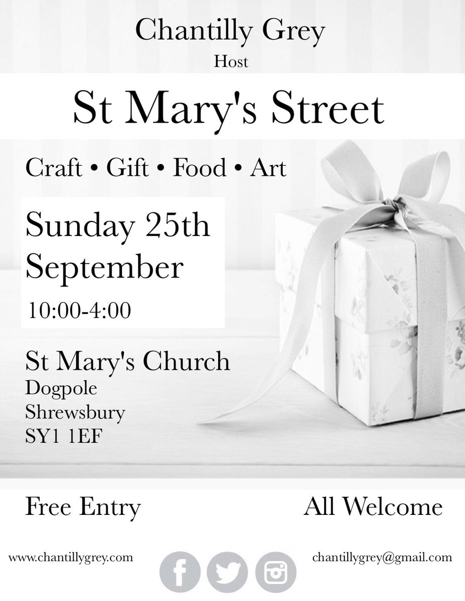 join us <a href="/ShropshireStar/">Shropshire Star</a> <a href="/SY1StMarys/">SY1StMary's</a> <a href="/shropfoodmag/">Shropshire Food Mag</a> sun 25 Sept #crackinvenue  #local #bestshropproducts