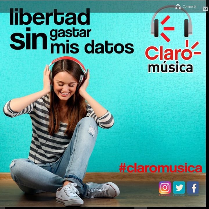 claromusicec's tweet photo. Solo Claro Musica te da la libertad de escuchar lo que quieres https://t.co/BA3QYWQkfP