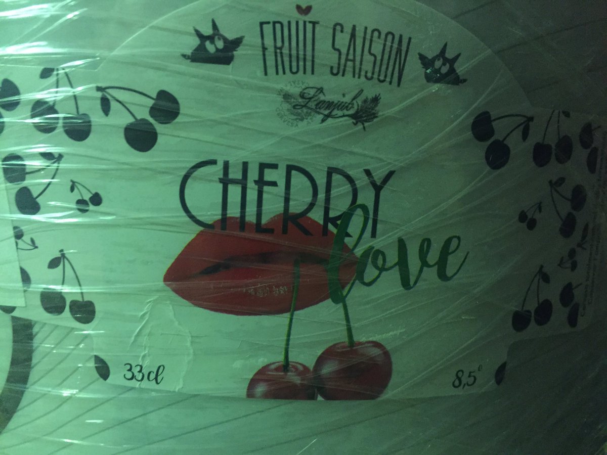 Talabeerfest's tweet photo. Nueva entrada en los grifos de #talabeer Cherry love de @LANJUBCervesa. Cheers https://t.co/GiOq2PhGlE