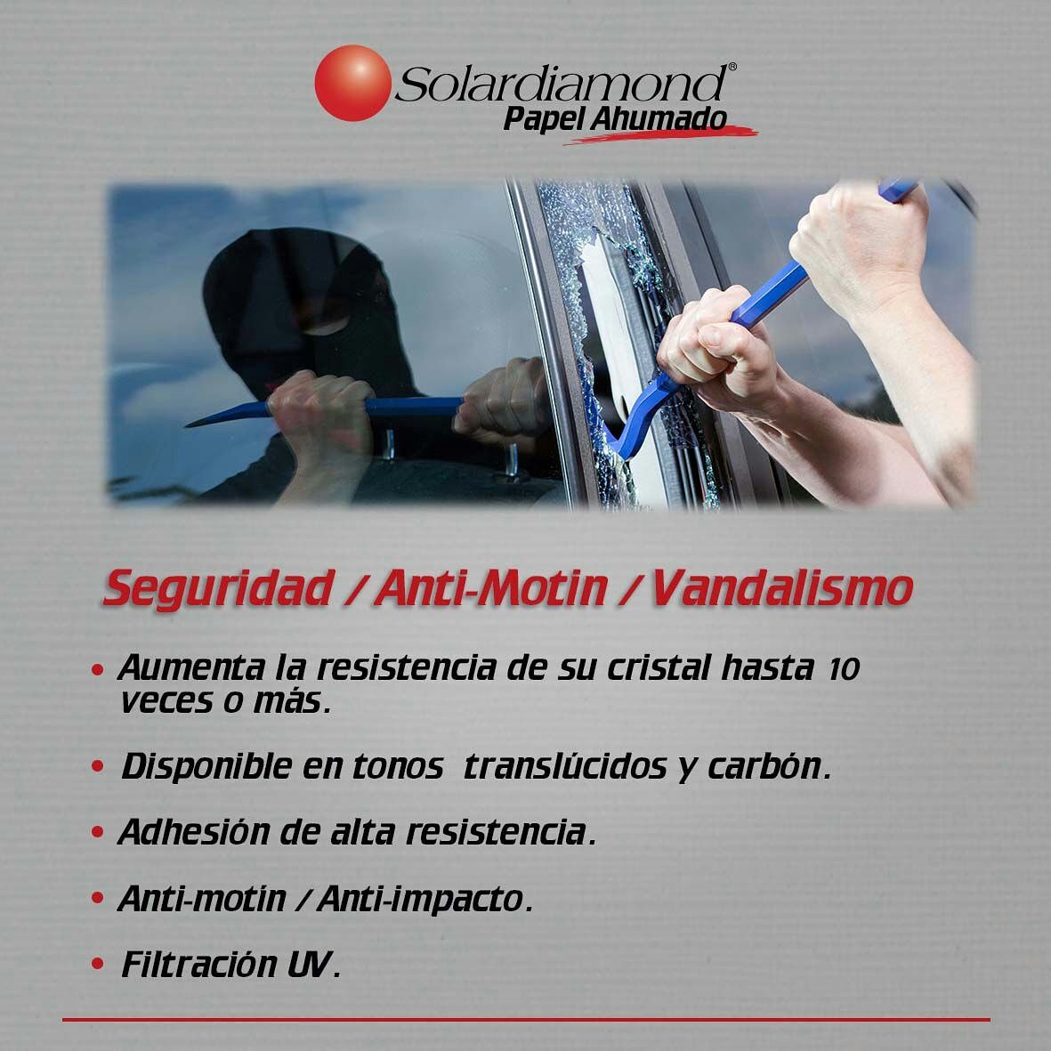 Polariglass's tweet photo. Papel de Seguridad Solardiamond, máxima protección para usted y su familia.

#Solardiamond
#WindowsFilm
#Seguridad https://t.co/d8AGdeABl2