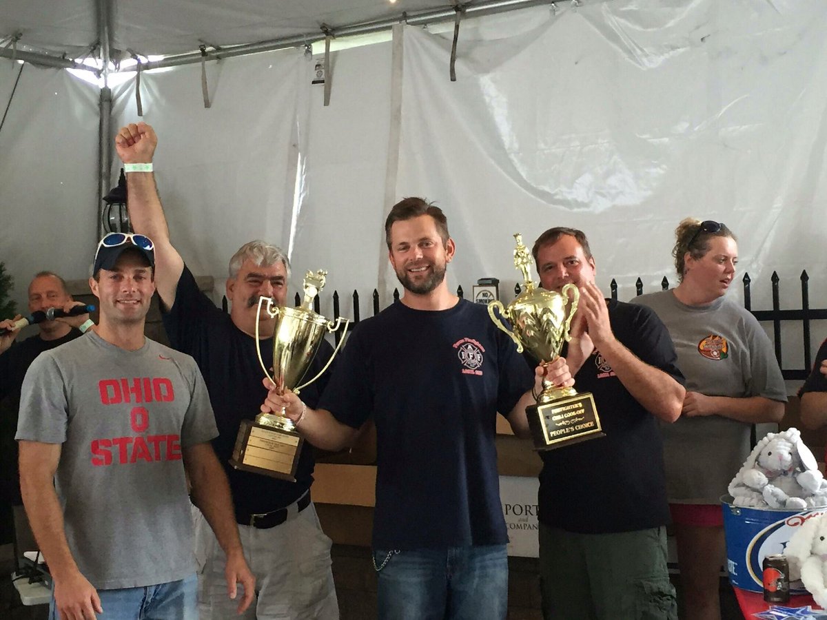 Congrats to <a href="/ParmaFire/">parma fire</a> Dept. on winning the Rivals Chili Cook-Off today. #PumpkinPieChili #SecretRecipe