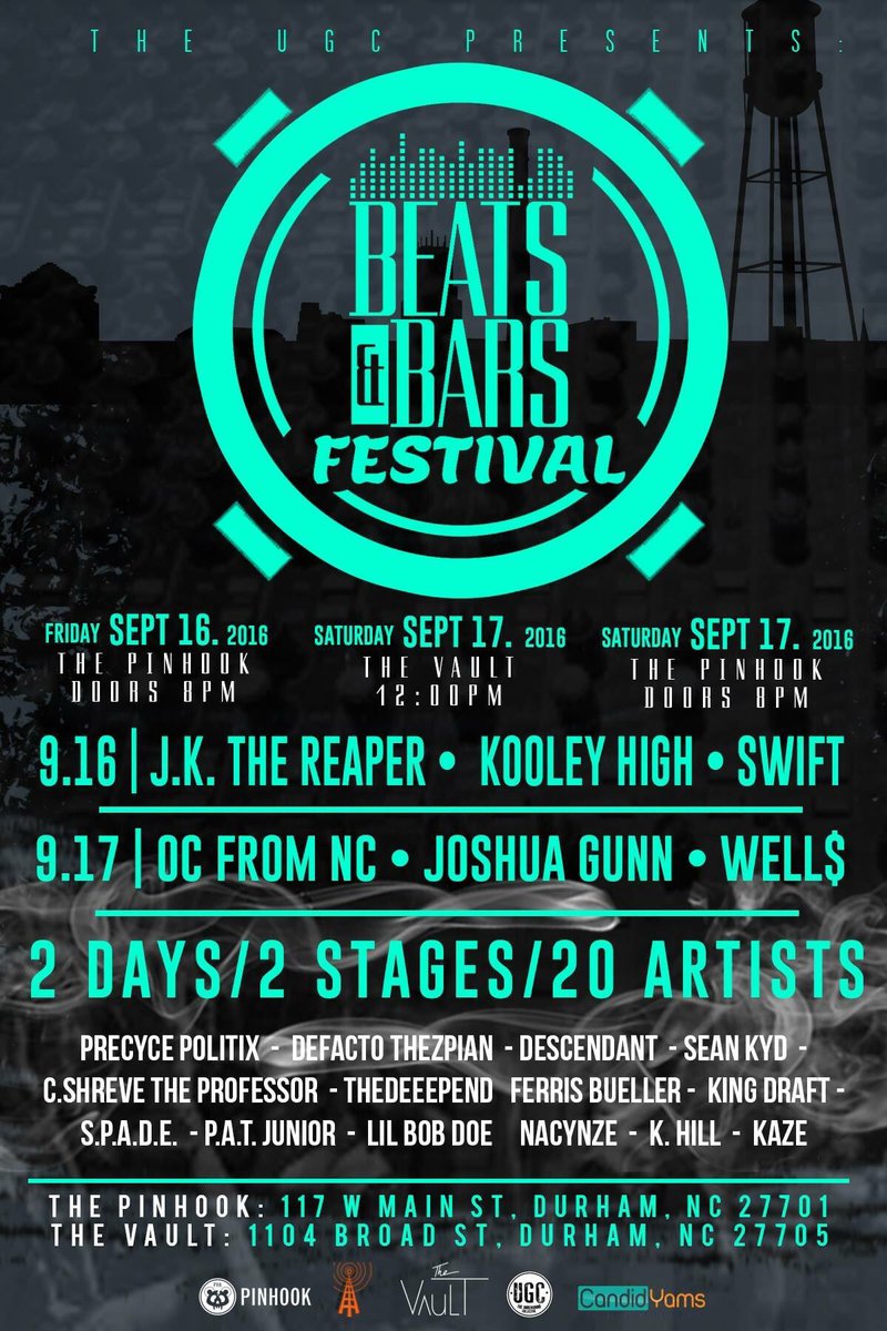 Lilbobdoe's tweet photo. Pull up! 2nite #beatsnbars2016 https://t.co/HKcaFfDMrJ