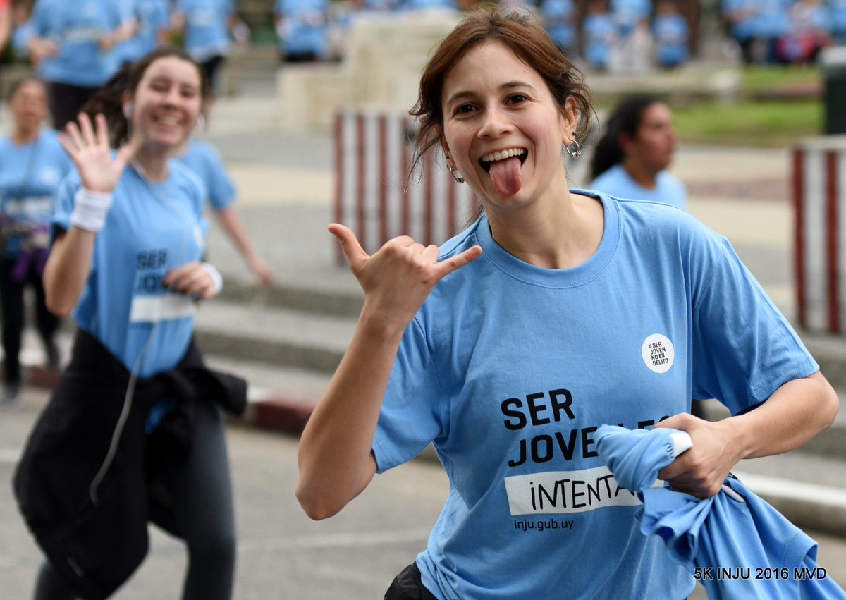 Álbum 3 de fotos de los 5K #SerJovenEs . Si corriste en Montevideo buscate. <a href="/inju_uy/">INJU Uruguay</a> goo.gl/shRjdq
