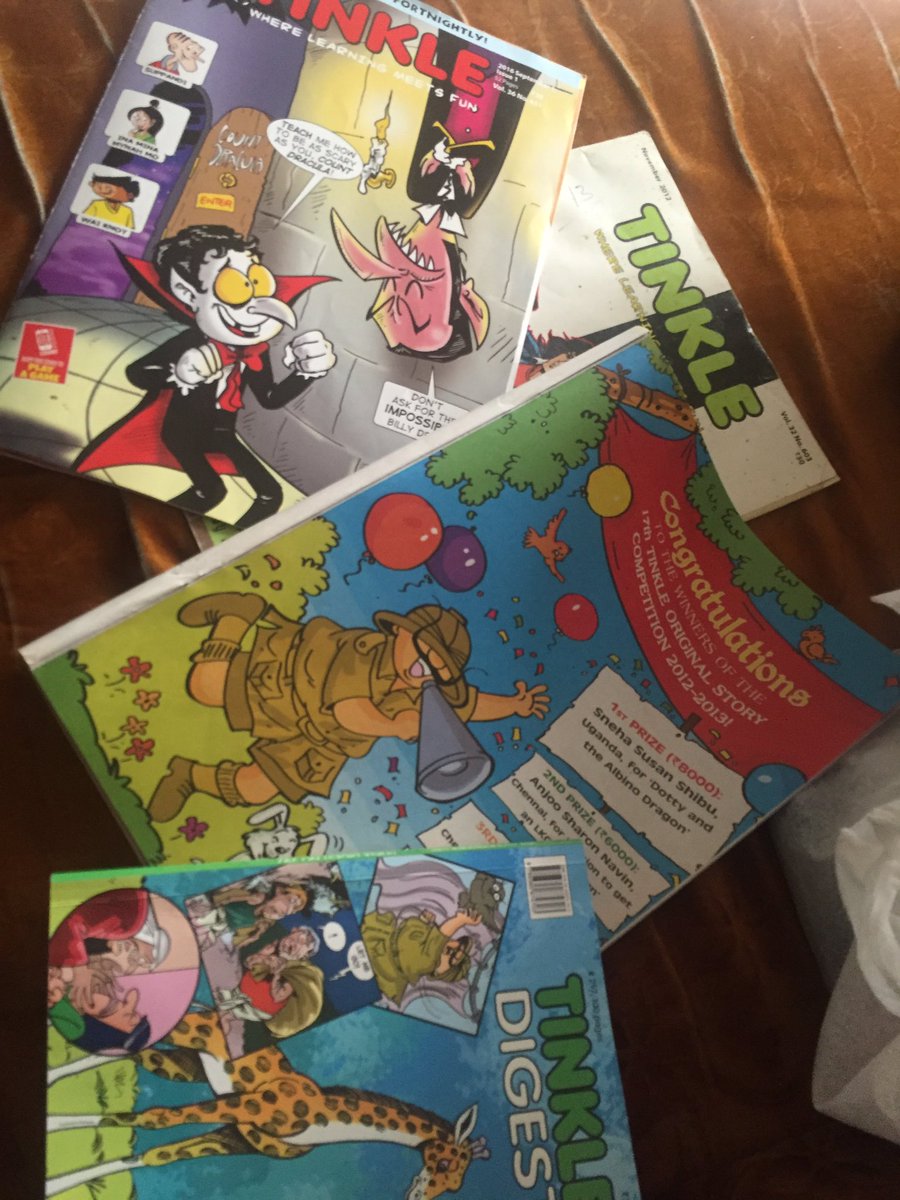 Techtalksg3's tweet photo. #TinkleMagazine wooww u r always the best!luv u #Tinkle @TinkleMagazine ♥️♥️♥️♥️ Keep rocking and motivating🙌😎🙏 https://t.co/Ia15xLa8oU
