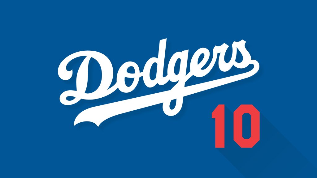Dodgers's tweet photo. Magic number: 🔟 

#WeLoveLA https://t.co/2LoP78vQpg
