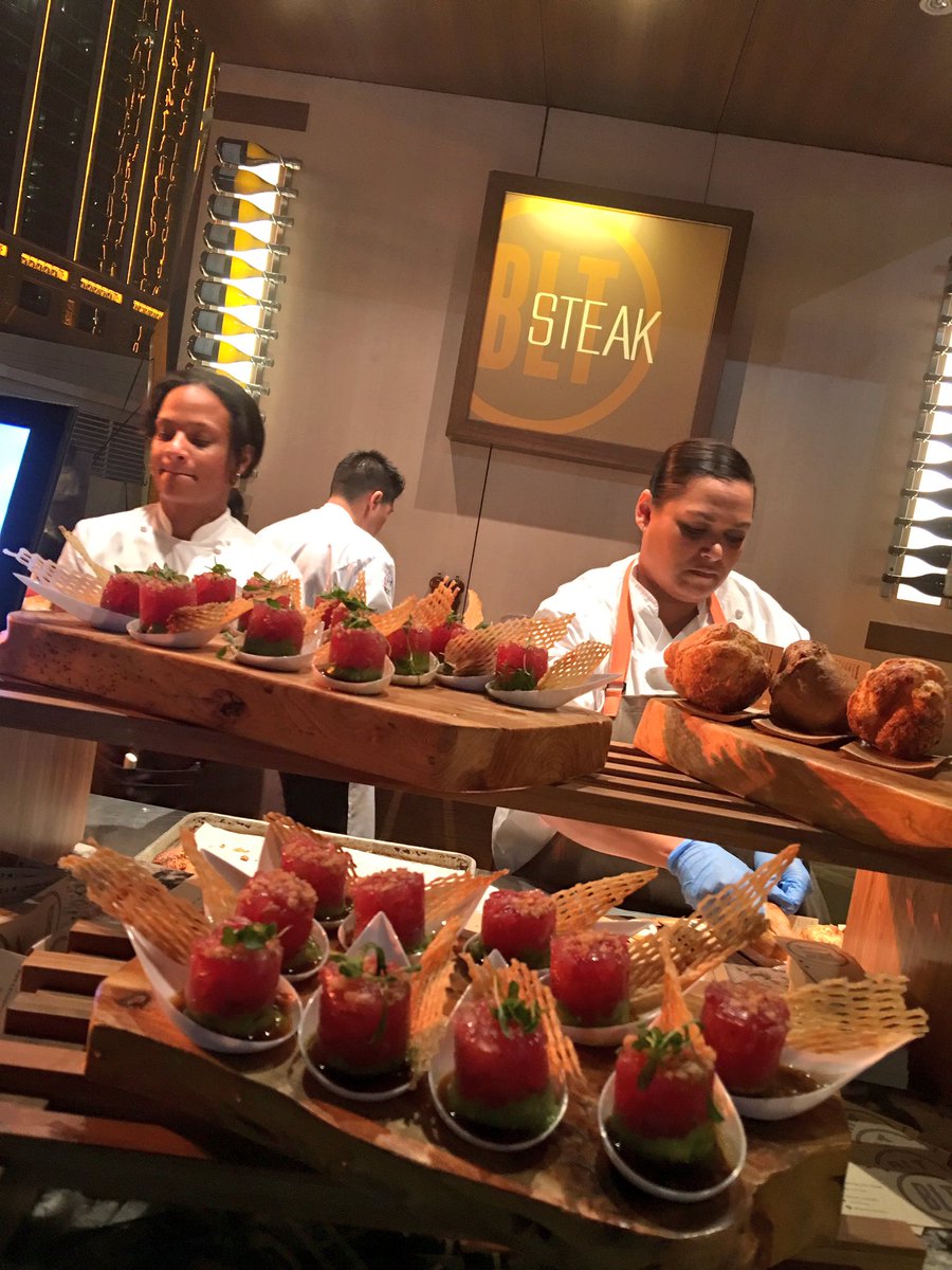 24k's tweet photo. Ahi Tuna Tartare on Avocado served w/ a crisp from 🐄 @bltsteaklv by @chefarielmalone @EpicureanLV. ad #MENUS2016 https://t.co/UZ5WPBCFBt