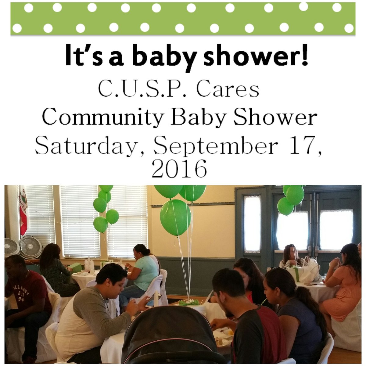 CUSPINC's tweet photo. Game Time! Everyone wanted to win!! #CuspCaresCommunityBabyShower https://t.co/yJhwqshFzU
