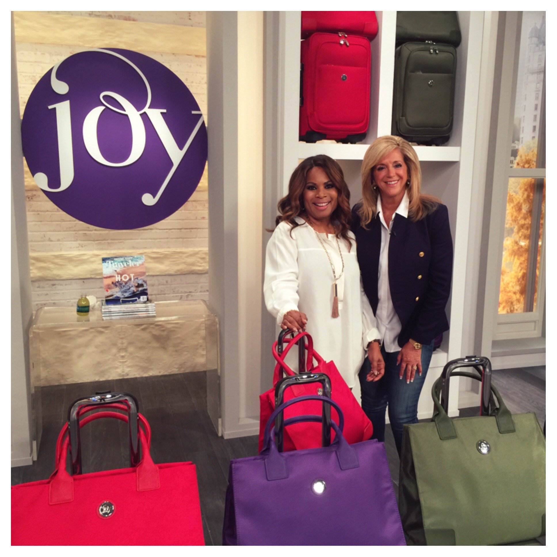 joy mangano tufftech tote