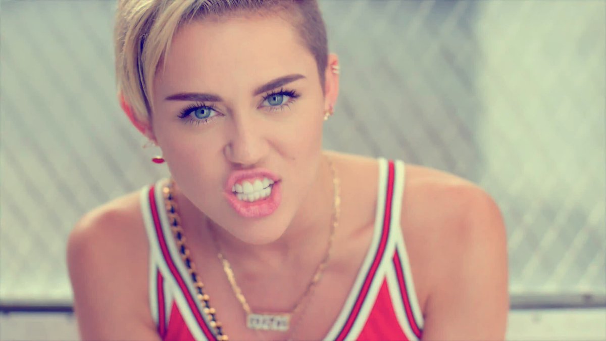 Miley Cyrus: Once a cute teenage star, now turned into a naughty, sex-addicted slut without any signs of shame