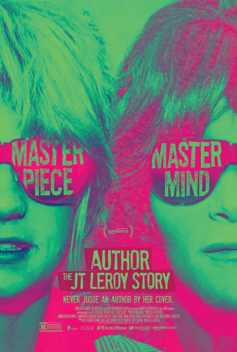 Stranger than Fiction: Author: The JT LeRoy Story  fourculture.com/stranger-than-… <a href="/lauraalbert/">LAURA ALBERT</a> <a href="/JTLeroyMovie/">Author: The JT LeRoy Story</a>
