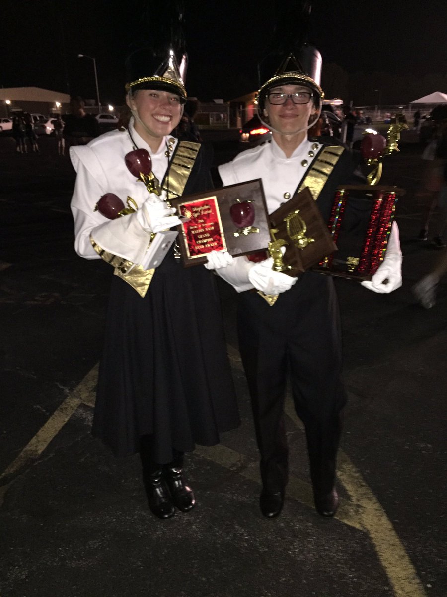 WaterlooHSBands's tweet image. Make it 13-time defending grand champions! #RockedThe House #SeriousHardware