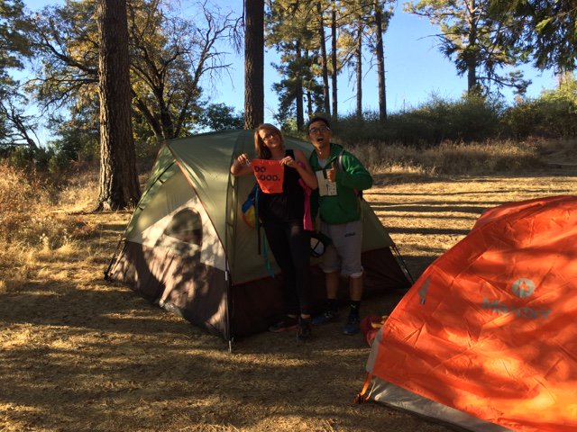theisleycook's tweet photo. Our humble home last night! #questival https://t.co/keDYJA2Rt4