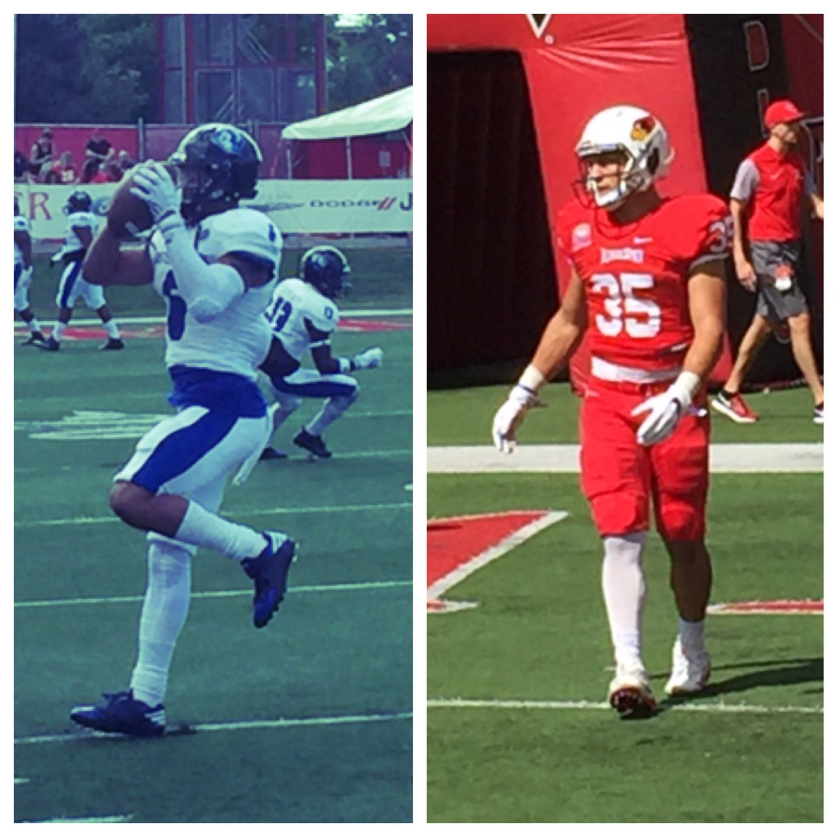 arlenharris_'s tweet photo. Good visit and nice to see my guys compete on the same field today #teamrunit https://t.co/zTxImQfBpN