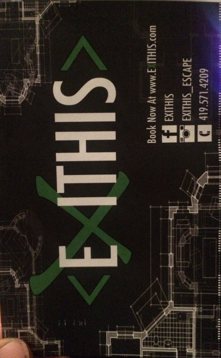 TheLeviticusG's tweet photo. Had a lot of fun tonight escaping a room! It was great to see a fun Christian company like this #exithis https://t.co/zh2ZgiitUV