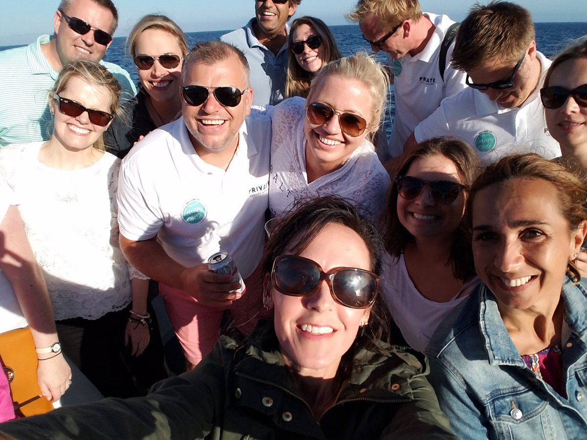RebexD's tweet photo. We didn't see many dolphin, but we had a great many laughs. Thank you @privateforums for a great afternoon. #PLF2016 https://t.co/xLQZGNwgLE