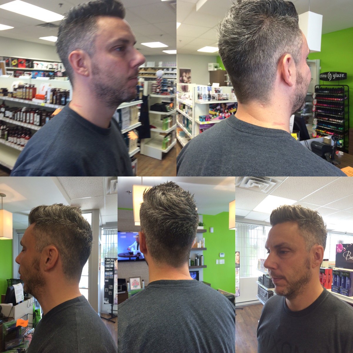 lsmith0214's tweet image. Bad boy locks gone bye bye..a gentleman in the making perhaps