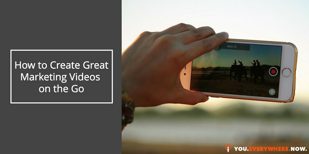 YouEverywhere's tweet photo. [Blog] How to Create Great #Video Content on the Go >> https://t.co/8j5C6eYcow https://t.co/nC7tR8ZW50