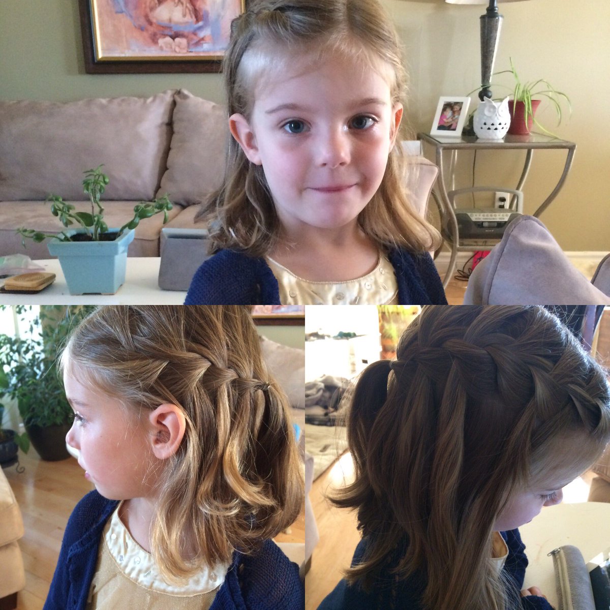 lsmith0214's tweet image. First school picture...mummy make me a braid❤️😍😘😊