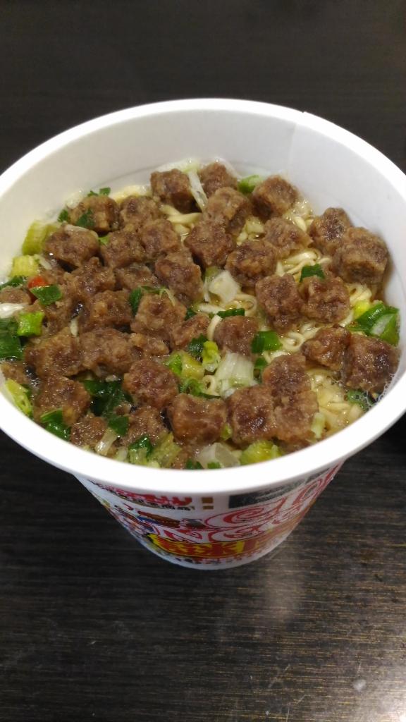 route_168's tweet photo. 謎肉やっぱうまい #謎肉祭 https://t.co/IisUStQ9IR