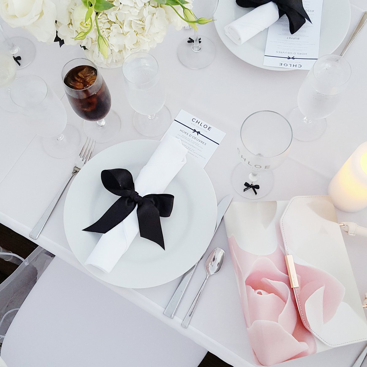 goodbadandfab's tweet photo. Wearing white after Labor White at the #ChloeinWhite dinner on the pier! #popupLA #whiteparty https://t.co/eOUZp3fSzC