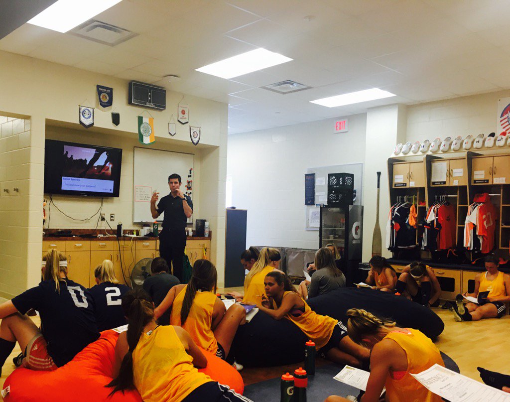 HopeSoccer's tweet photo. Thanks again to @HUMANeX and @Realspencermac for another great presentation #seasonsentence https://t.co/JyQyLkhReM