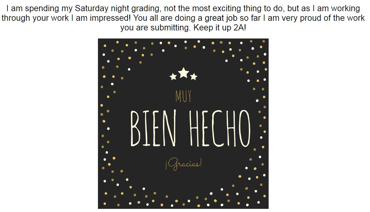 __KDG__'s tweet photo. Letting my Ss know how much I appreciate their hard work during late night grading sessions. #mvssuccess #mvswl https://t.co/IG1bdU3dvT