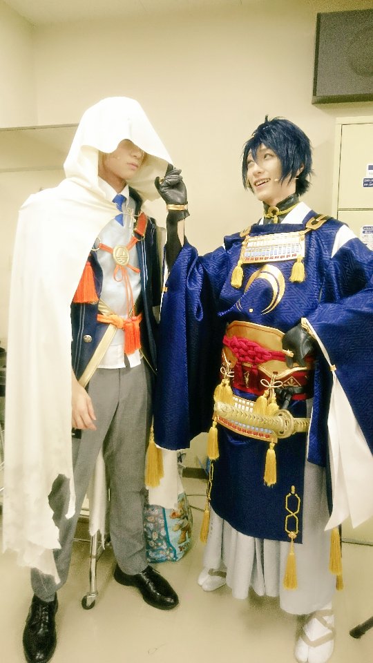ara_mackey's tweet photo. 舞台「刀剣乱舞」虚伝 燃ゆる本能寺 再演

山姥切国広。まんばちゃんとして再び出演します！

おはげの宴、再演。

『主。帰ったぞ。』 https://t.co/Ayscxld1e7
