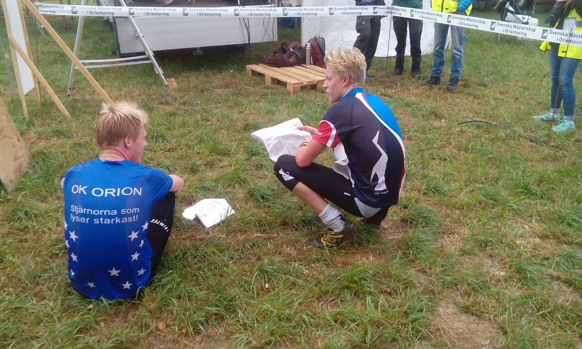 Mycket diskussioner efter målgång!