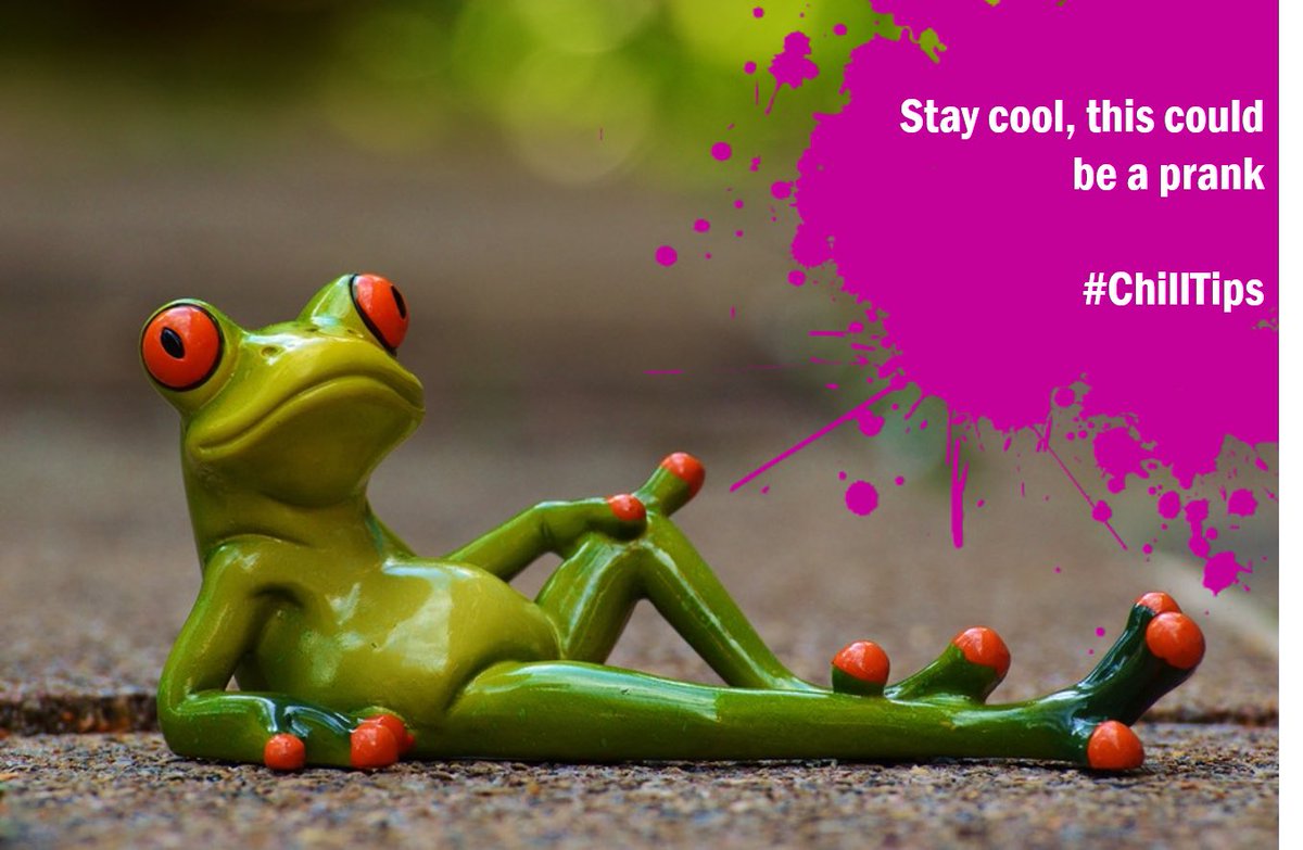 ChillJooce's tweet photo. #ChillTip
You'll never know where the hidden cameras might be, so stay cool for cameras https://t.co/i7bSoDJmLg