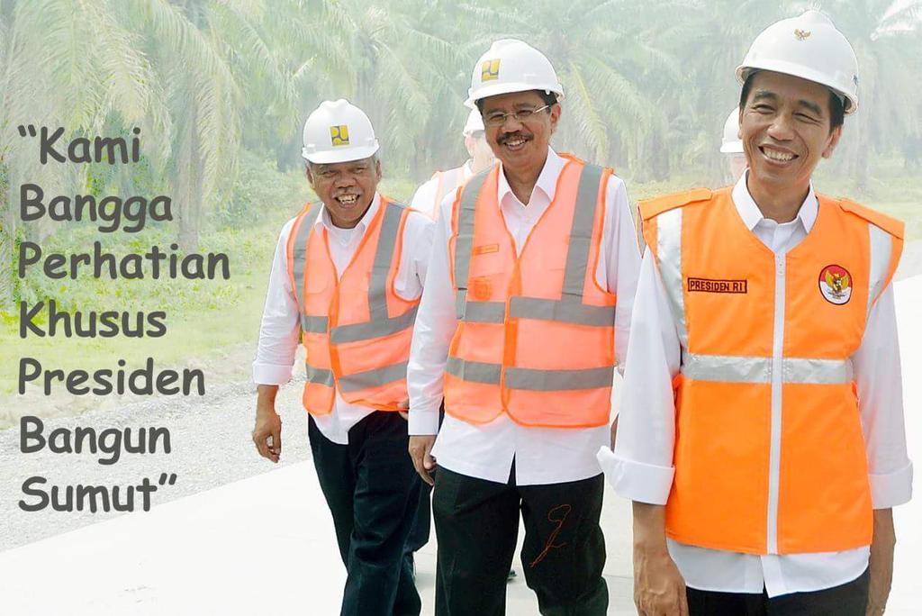 Sesederhana ini kah sapaan presiden kita?? Luar biasa terimakasih untuk perhatikan sumut