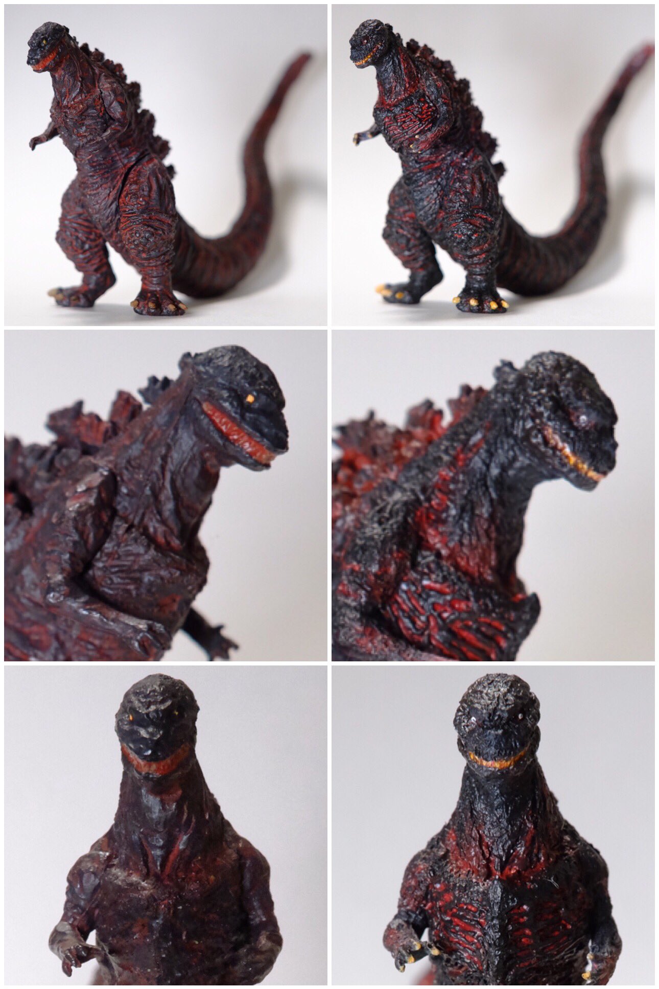 シンゴジラ　リペイント シン・ゴジラ第四形態リペイント | けらの七芸ワークス