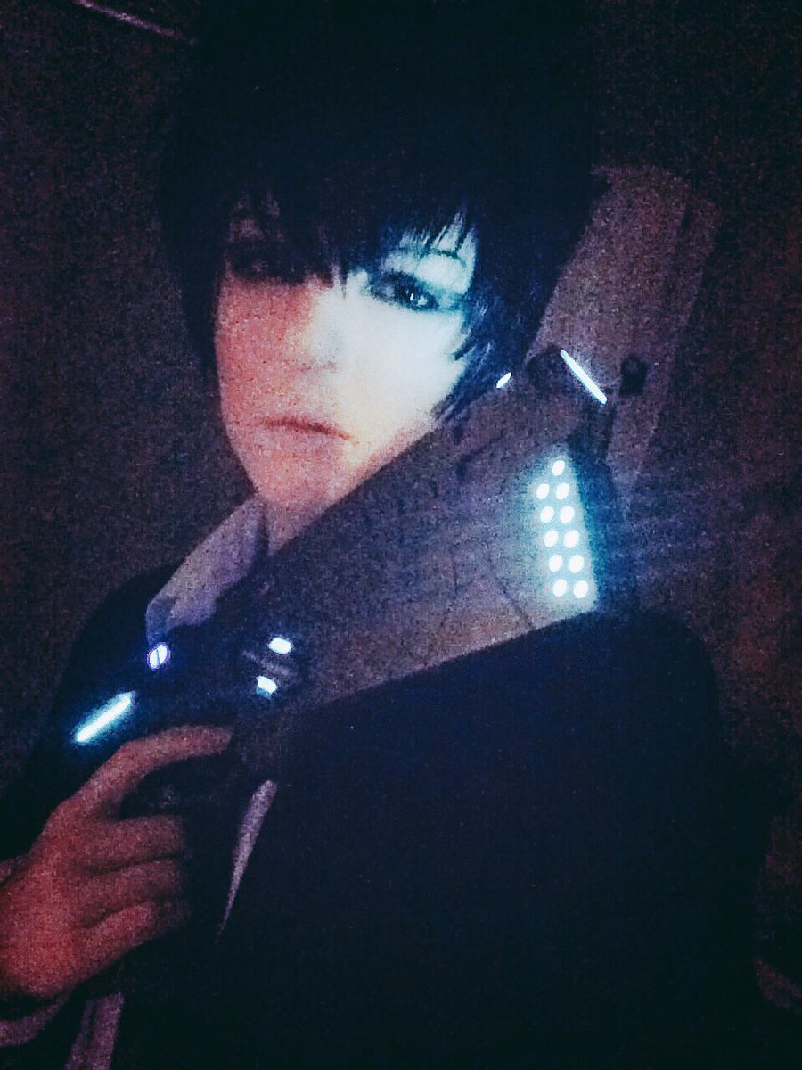 Daifukutaichou's tweet photo. Last day :c #Connichi 
#KougamiShinya from #PsychoPass
#Cosplay #Crossplay #Dominator #Sybilsystem https://t.co/wWJVy4s6HV