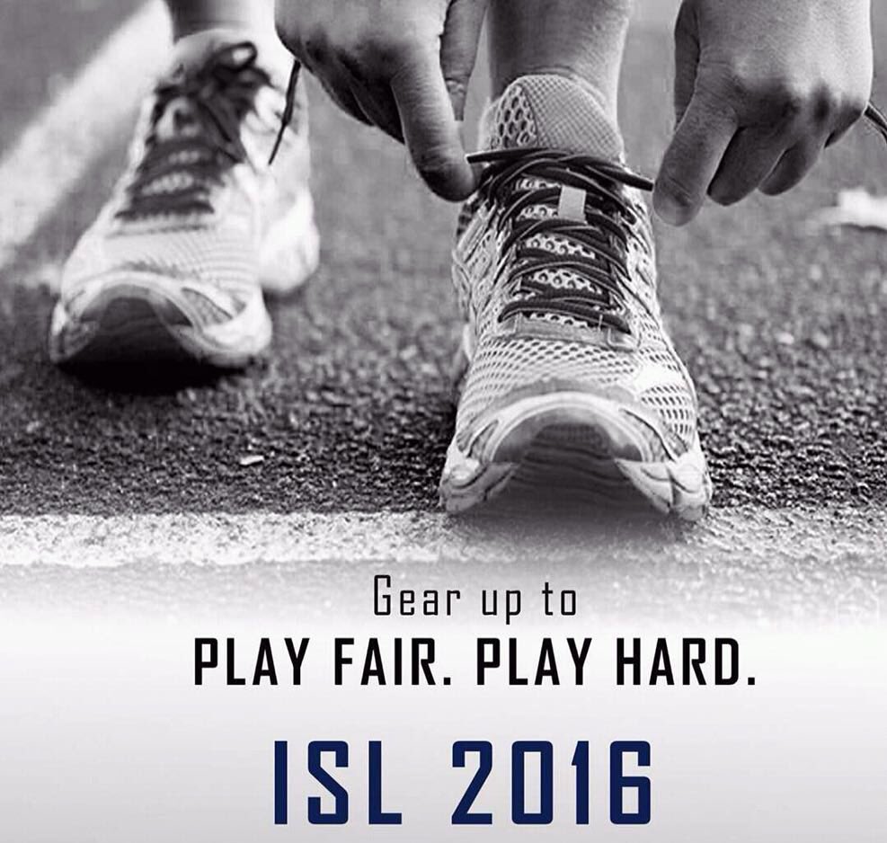 LifeAtISB's tweet photo. ISB Super League, our annual dose of adrenaline rush is here! #ISL2016 #playfairplayhard https://t.co/UjUD3ToFfy