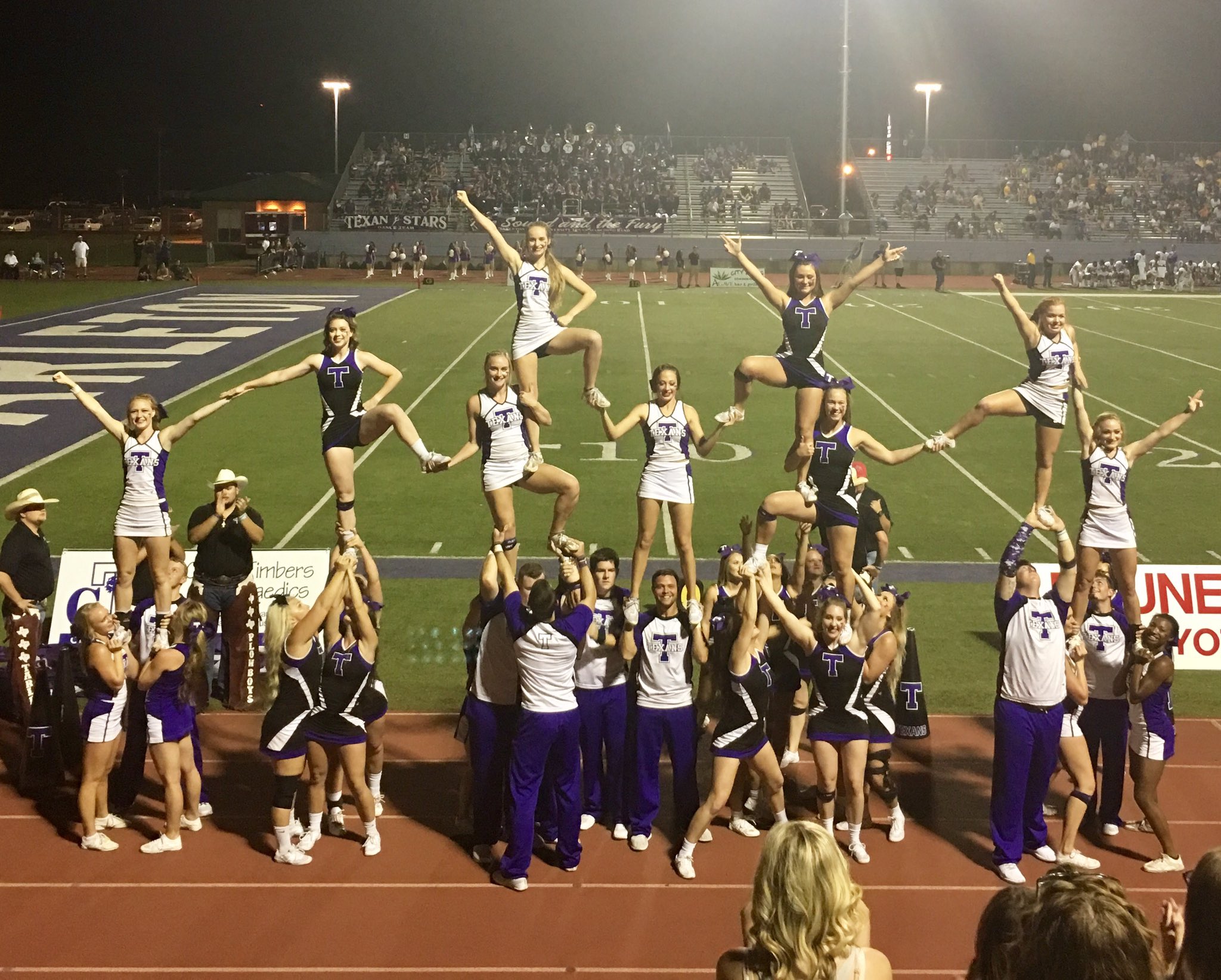 Tarleton State Cheer on Twitter: "New monster pyramid...it needs a name.…