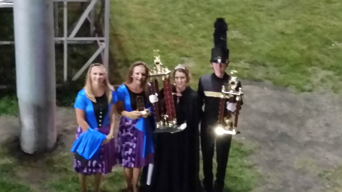 Mt. Pleasant Invitational. .2nd place D4A, Best Color Guard and the Sweepstakes Award! @fhndowns <a href="/fhnactivities/">Mike Janes</a>