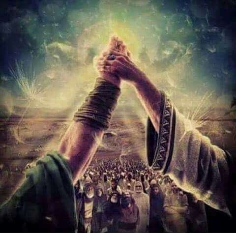 للنجف اخد روحي يا زاير 
أزور بيها علي شيخ العشاير 
وأكعد بالصحن نوبات 
ونوبات اباوع على المناير 
#عيد_الغدير
#ياعلي😍